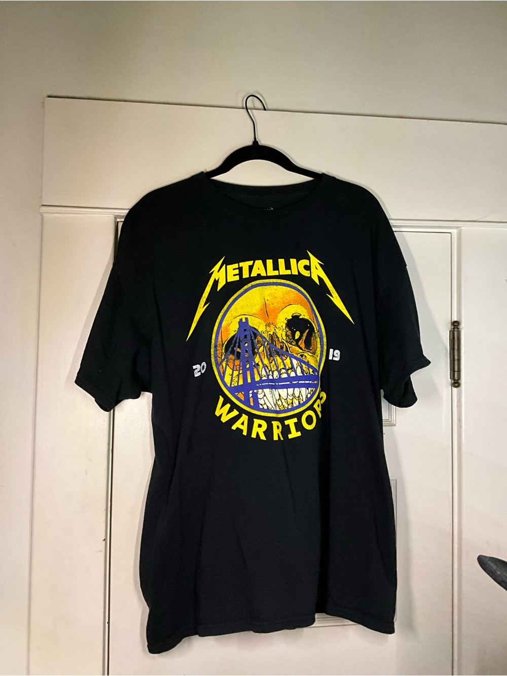 Metallica x Golden State Warriors Tour Tee